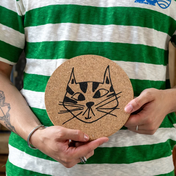Potonderzetter Helen B Kurk XL Kitty Cat