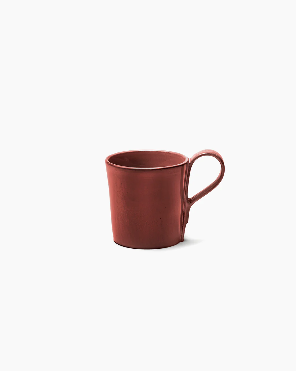 Koffietas La Mere met Oor L10 D7 H6,5 cm Venetian Red