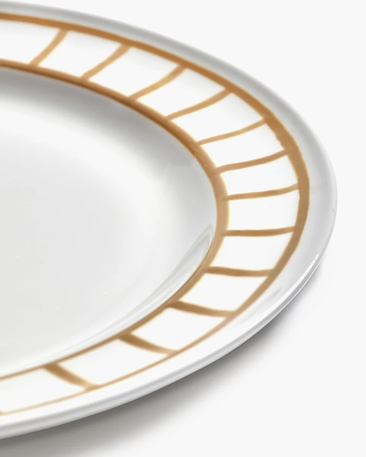 Bord Charly Diner L D27 H3,1 cm Yellow