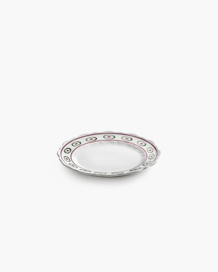Bord Charly Ontbijt M D20,5 H2,4 cm Bordeaux Green