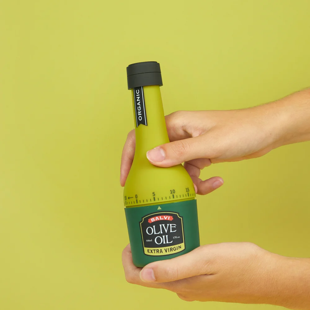 Keukenwekker Timer Olive Oil Bottle