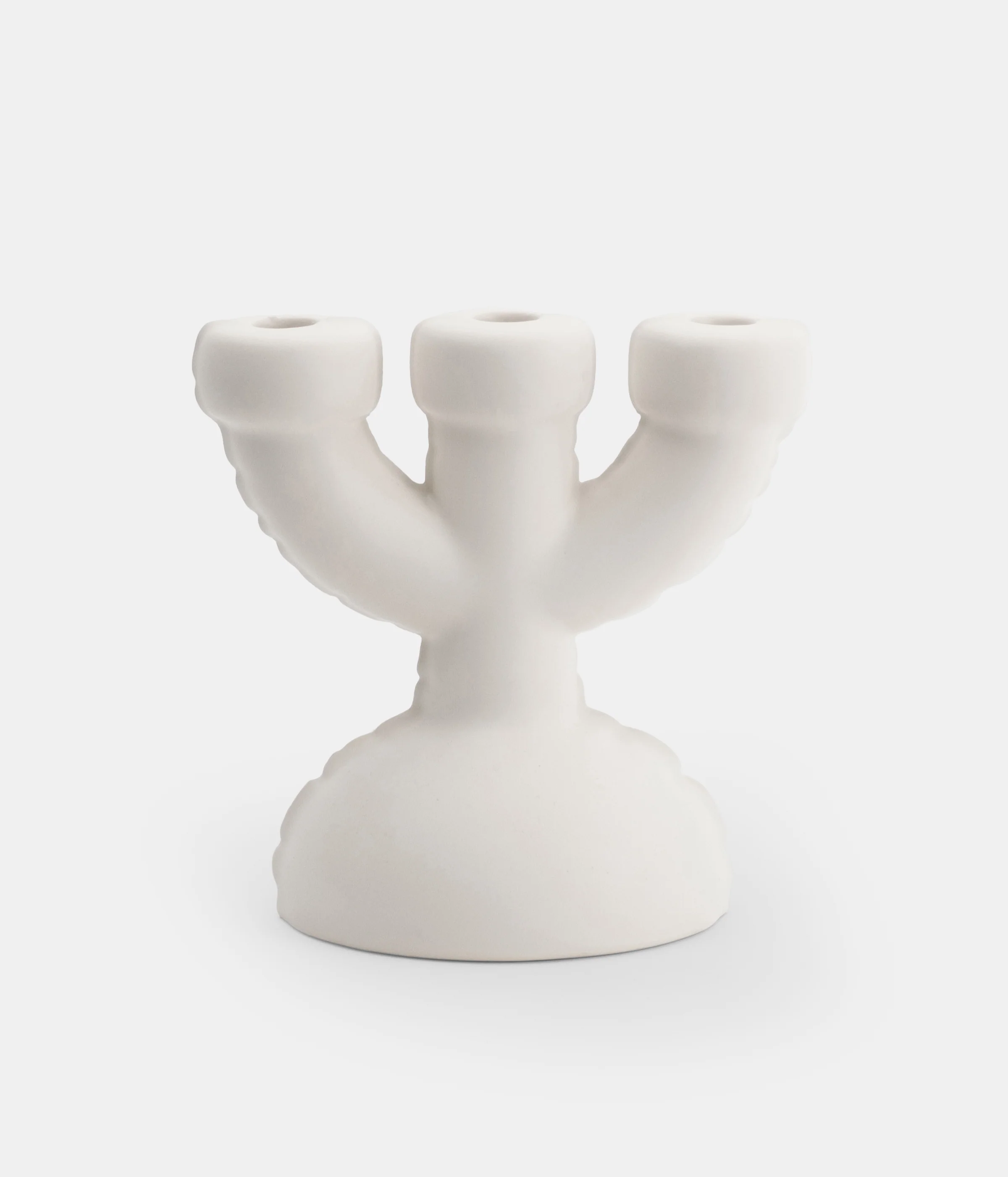 Kandelaar Blow Up Candelabra Eric Bone White