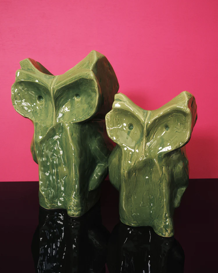 Vaas After Midnight S L16,5 B15,5 H23 cm Groen