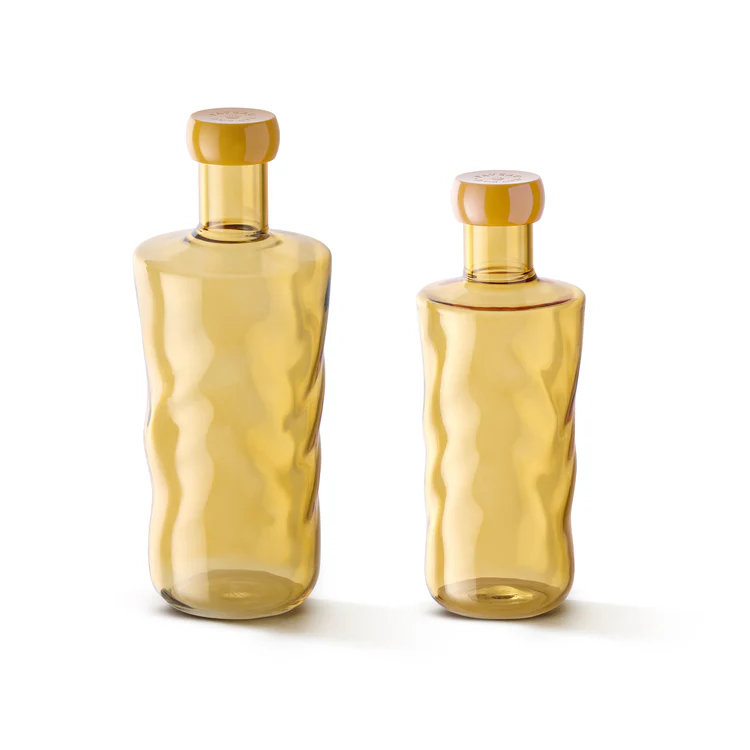 Karaf Paveau Swirl Large 1,25L Dune Okergeel