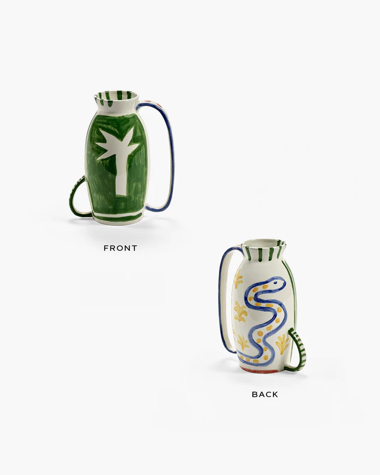 Vaas Santiago De Borja Cocona L20 B11 H24,5 cm Mix