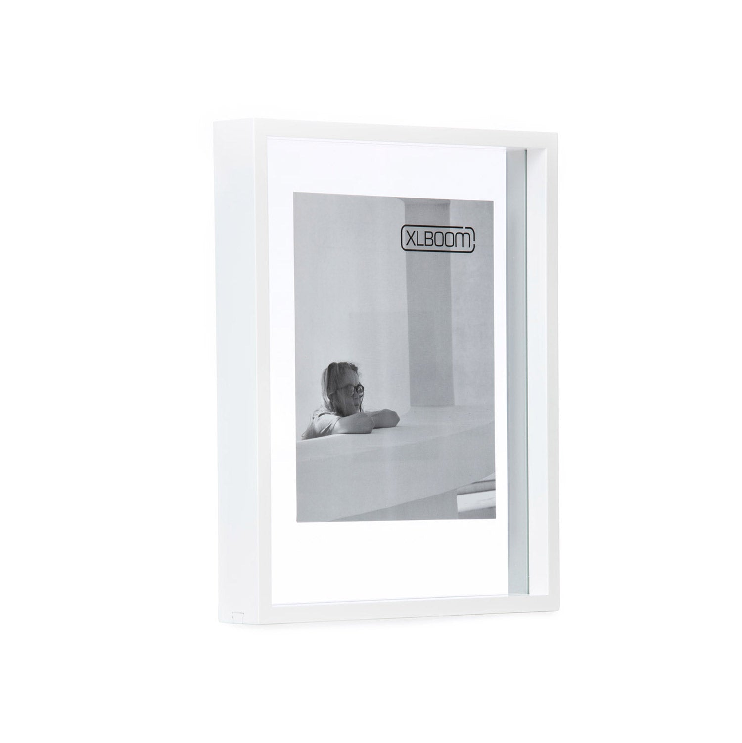 <transcy>Photo Frame Xlboom Floating Box 28x35.5 White</transcy>