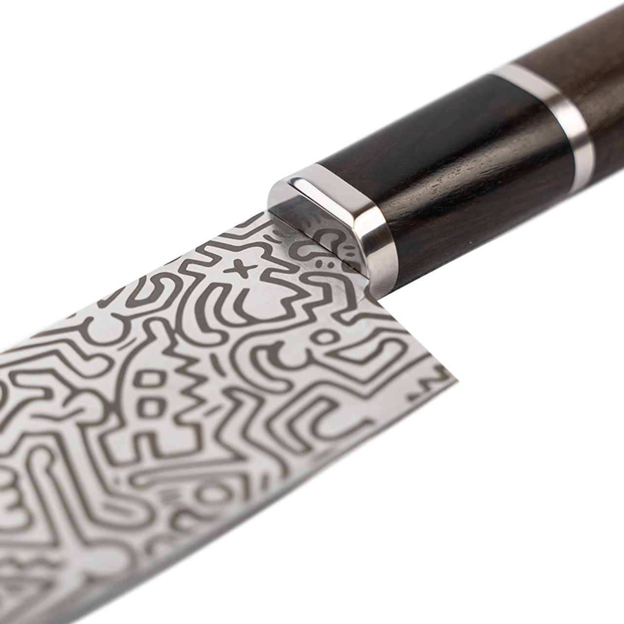 Koksmes met Chopsticks Keith Haring