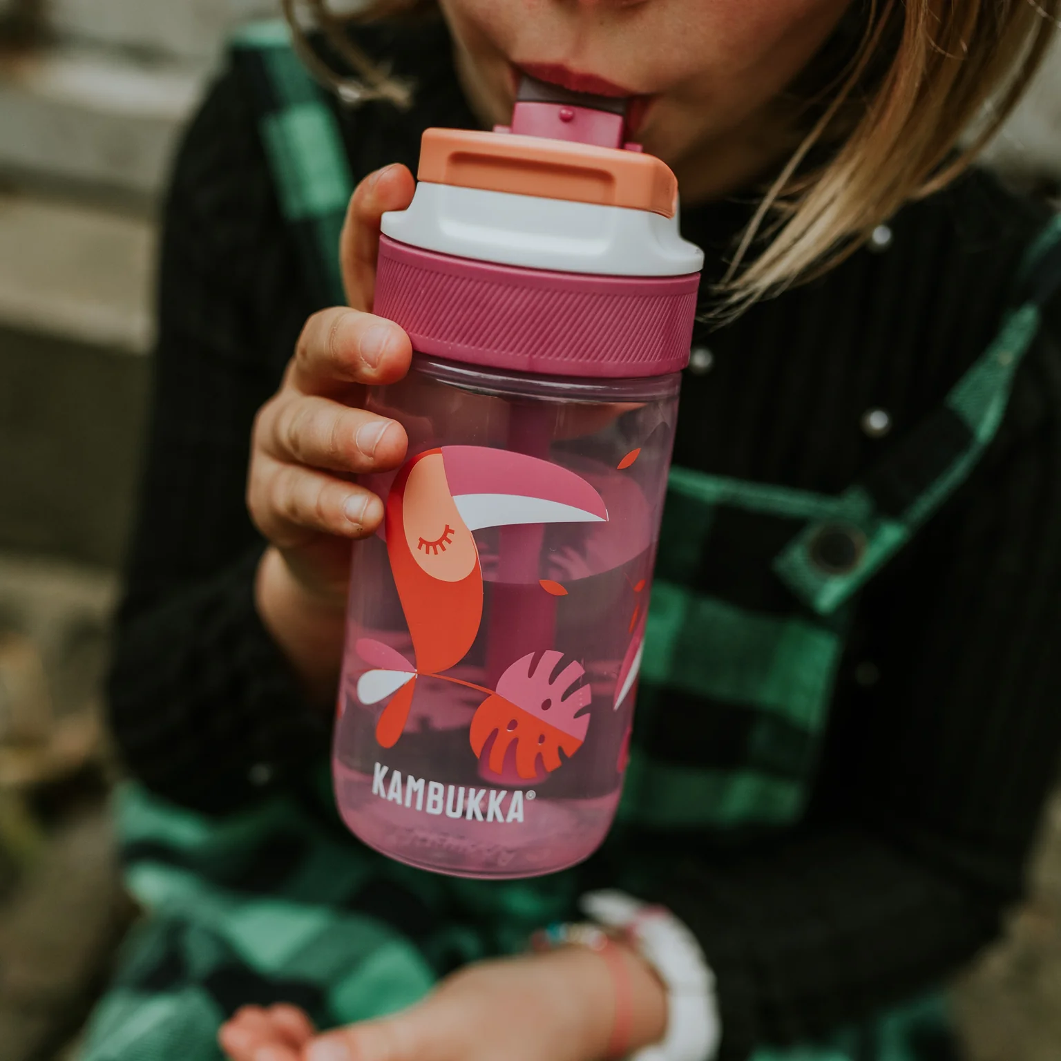 Drinkfles Lagoon Kids 400ml Toekan Love