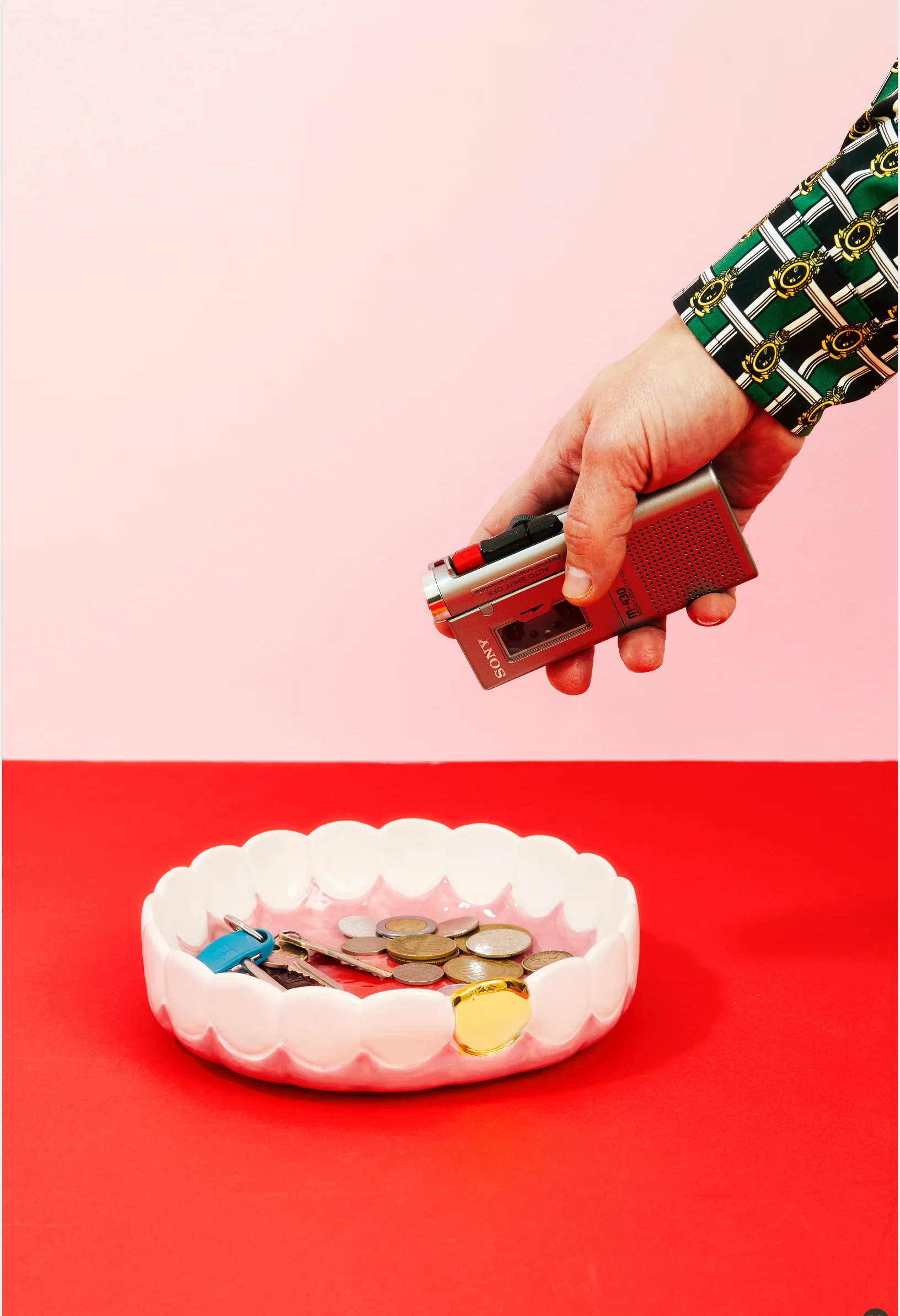 <transcy>Bowl Seletti Holy Smokes Blow Ashtray Porcelain</transcy>