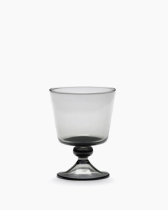 Wijnglas La Mere Wit D8,3 H11 cm Smoky Grey set 4