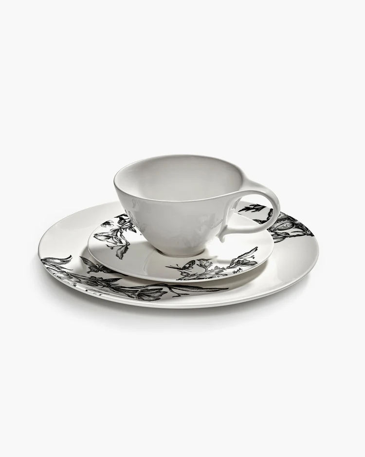 Bordje voor Espressotas Tomorrowland Unity Magical Blossom D9,8 H0,9 cm