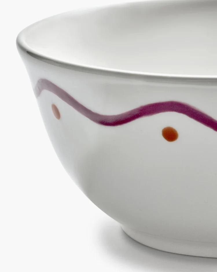 Kommetje Charly Muesli D15,5 H7 cm Purple