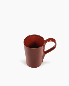 Beker La Mere Mug met Oor L12 B8 H11,5 cm Venetian Red