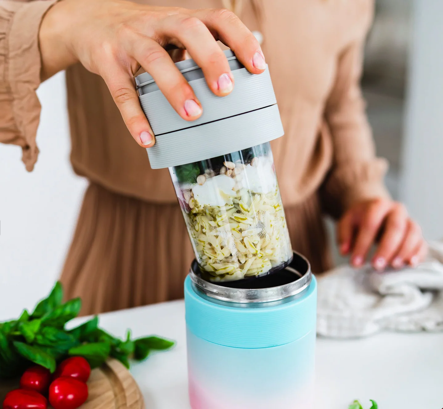 Potje voor Thermos Lunch Box Bora Glas