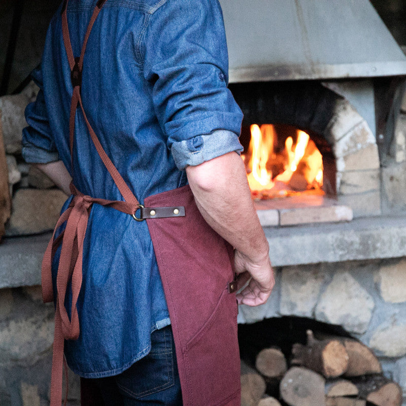 Schort Alaskan Maker Bordeaux