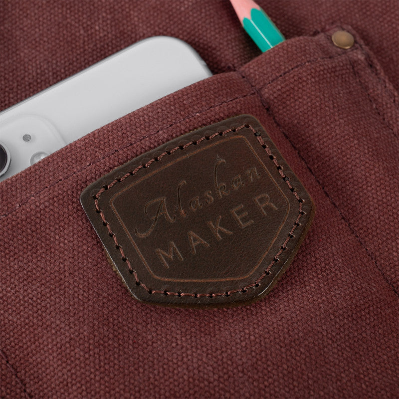 Schort Alaskan Maker Bordeaux