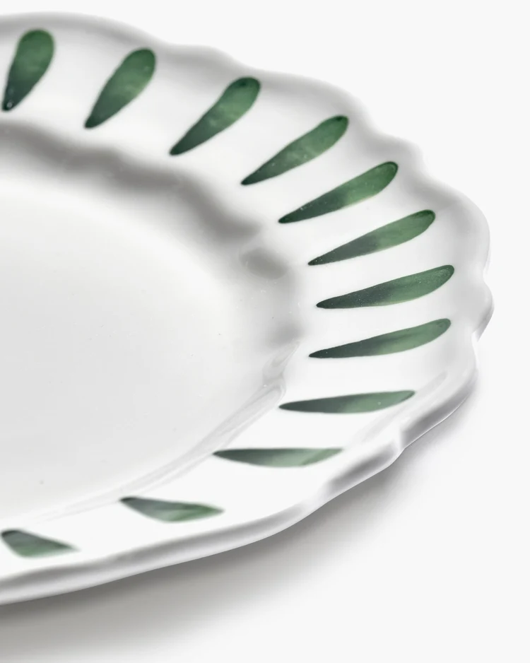 Bord Charly Ontbijt M D20,5 H2,4 cm Green