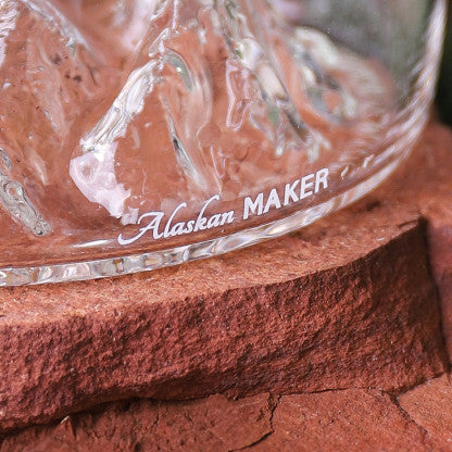 Karaf Whiskey Decanter Topographic Mont Blanc