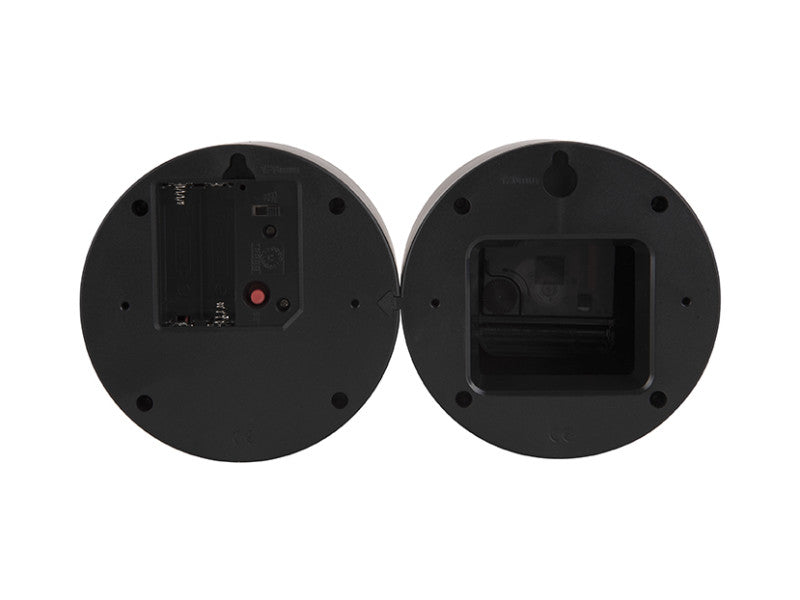 Klok Duo Cuckoo Wall Clock Zwart