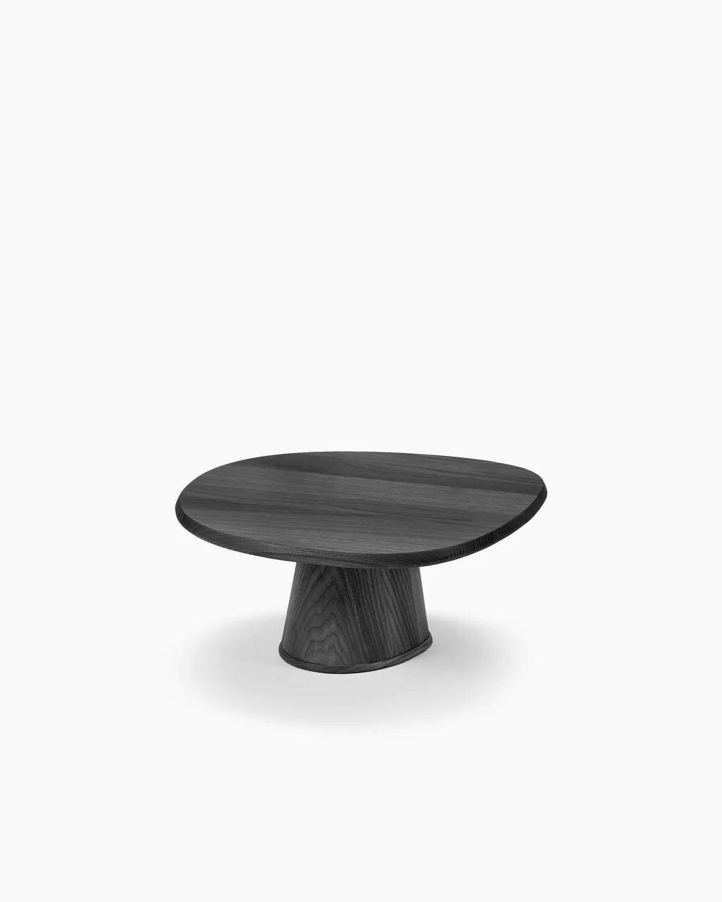 Gebakstaander Dune Cake Stand 03 L29 B23,5 H11,5 cm Zwart