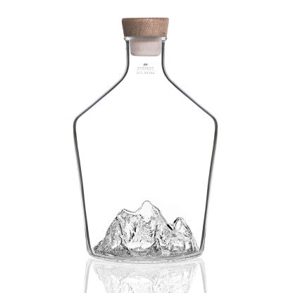 Karaf Whiskey Decanter Topographic Mount Everest