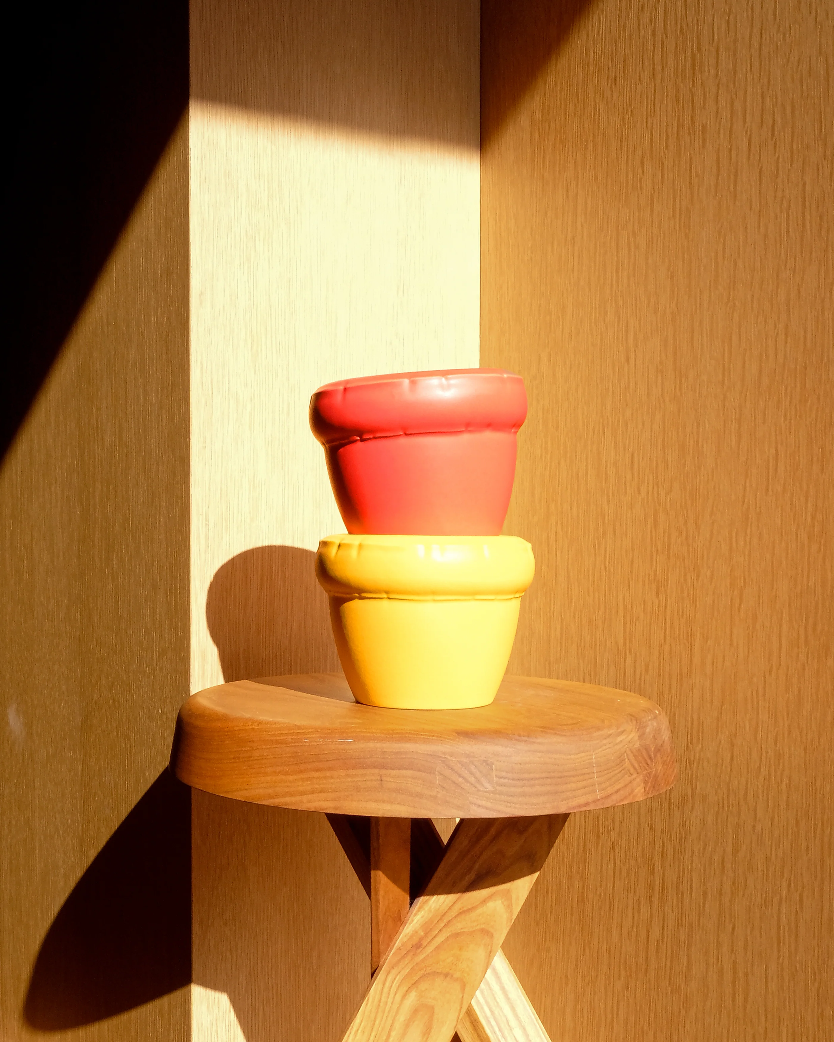 Bloempot Blow Up Planter Small Louis Yolk Yellow