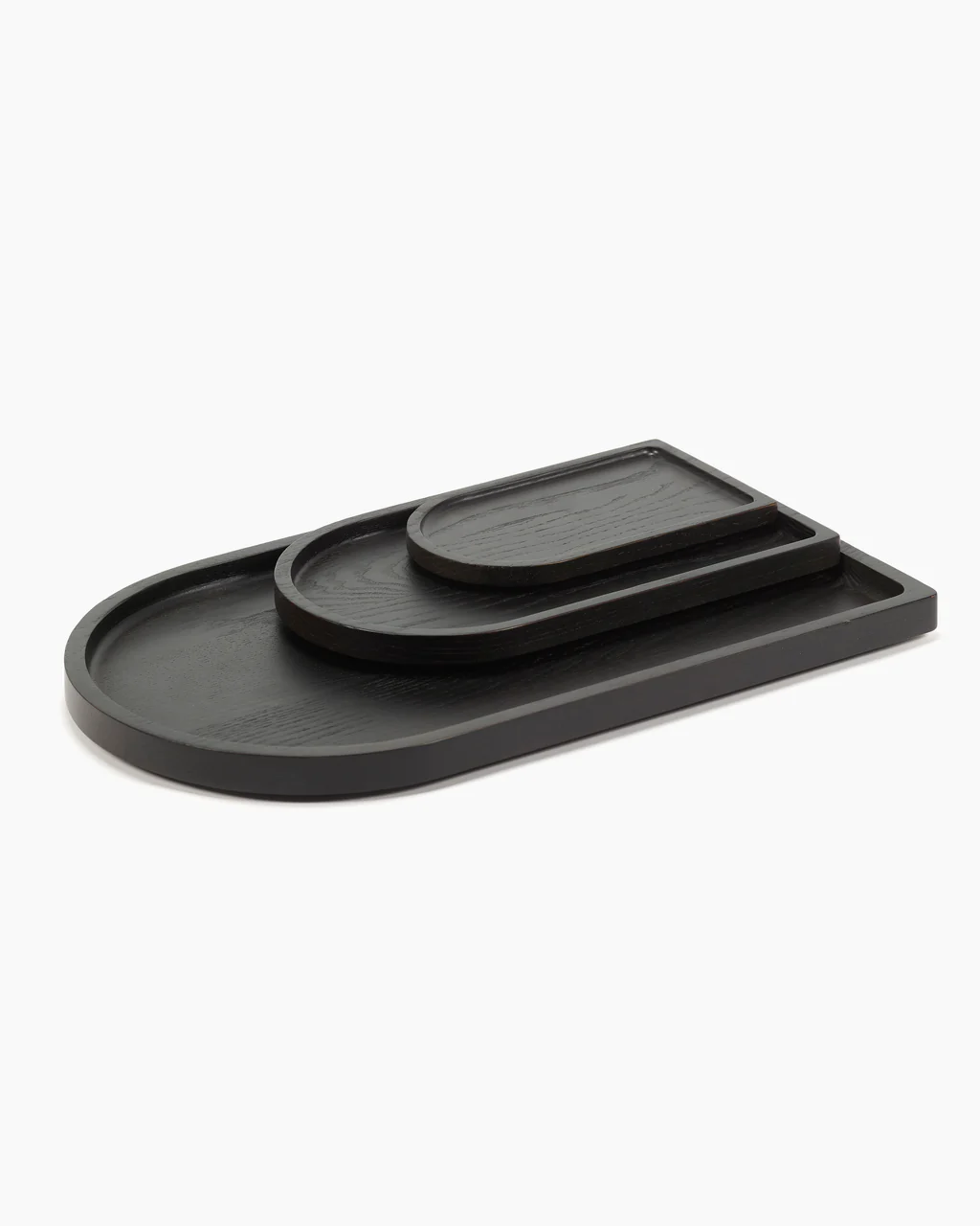 Plateau La Mere L L45 B27 H2,8 cm Black