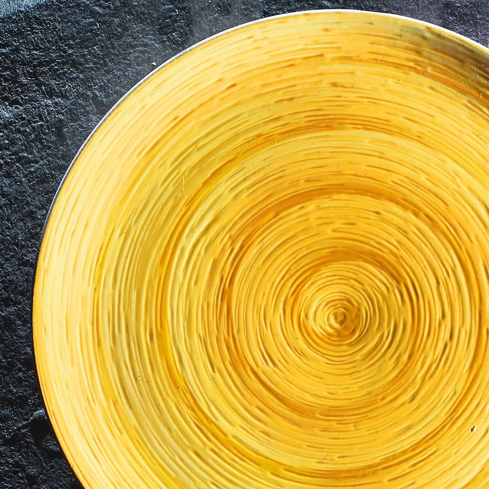 Bord Memento Table Dessert Yellow