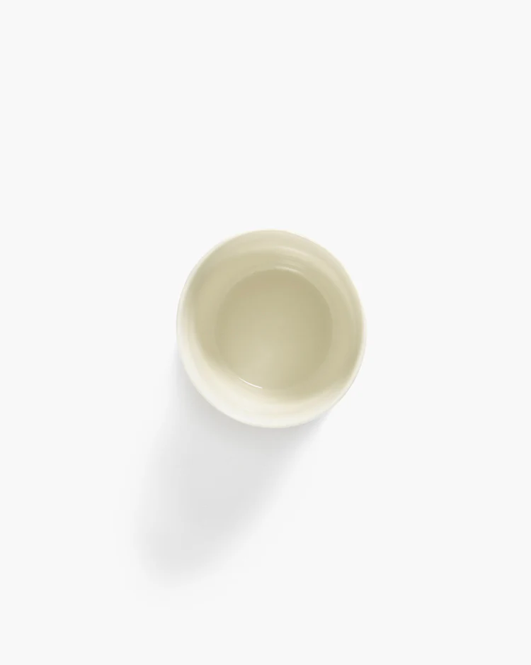 Espressokopje Feast 15 Cl Wit Swirl-Stripes Blauw
