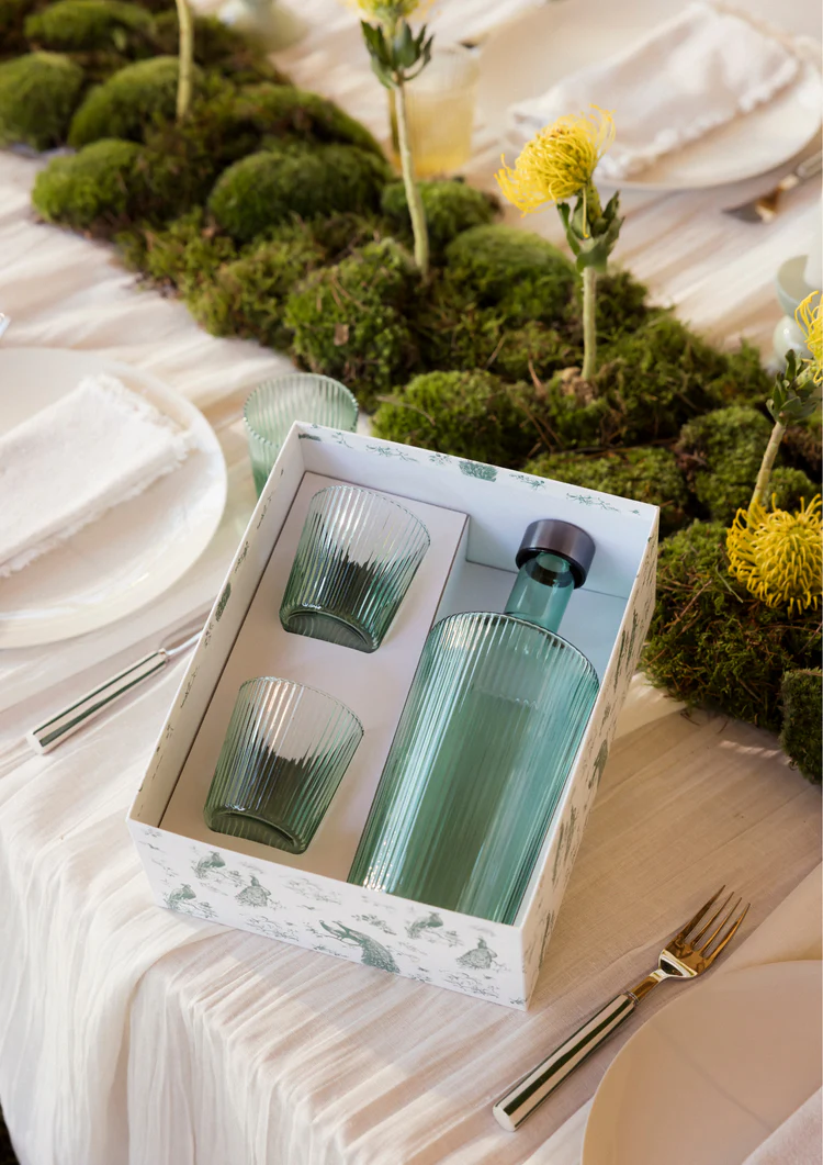 Giftbox Paveau Karaf + 2 Glazen Bondi