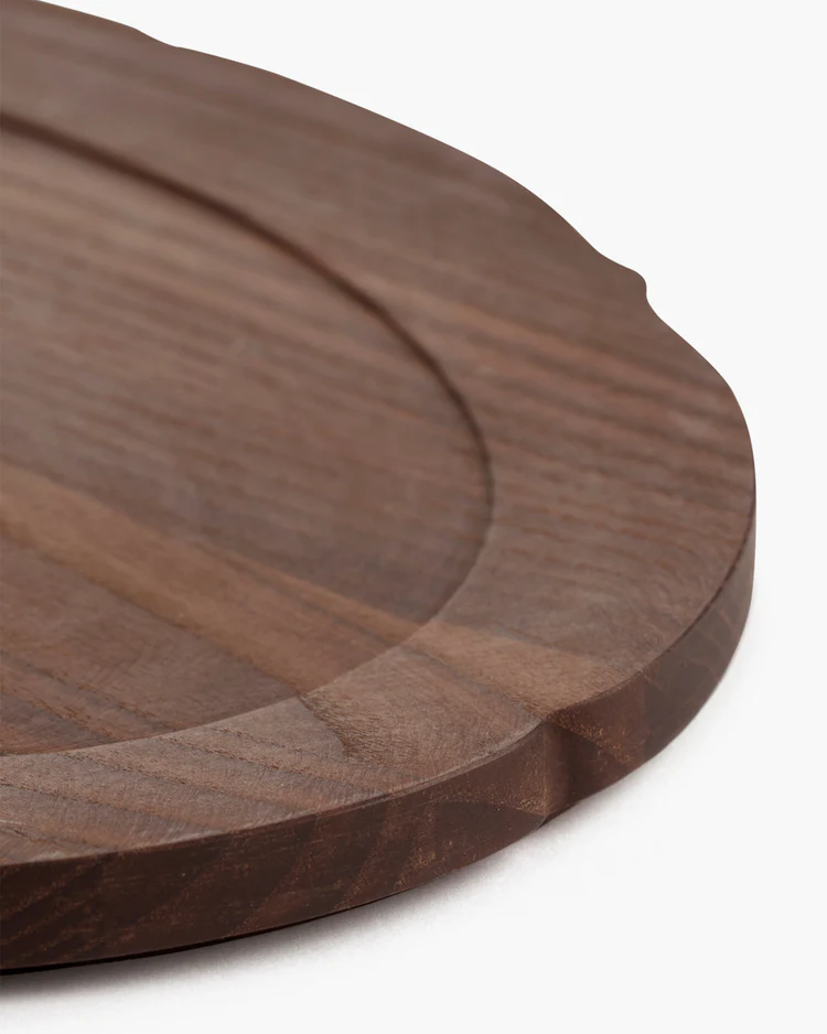 Dienblad Silhouette Ovaal L30 B21 H1,5 cm Hout