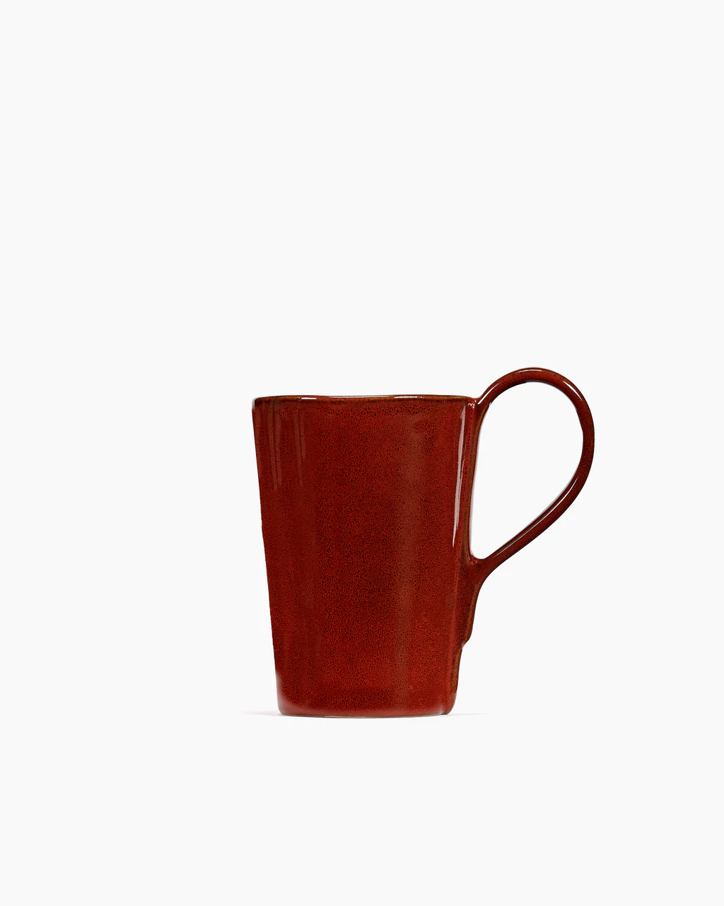 Beker La Mere Mug met Oor L12 B8 H11,5 cm Venetian Red