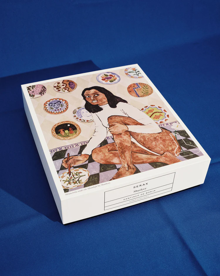 Borden Santiago De Borja 02 Dreams of Delicia D25,8 H2,9 cm set 2 Mix