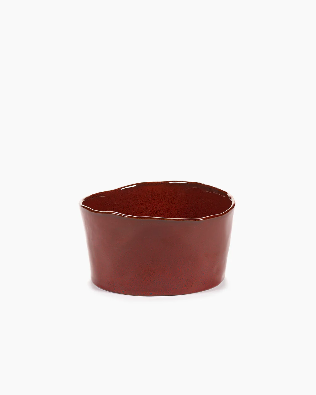 Serveer Kom La Mere Hoog Recht D18 H9,5 cm Venetian Red