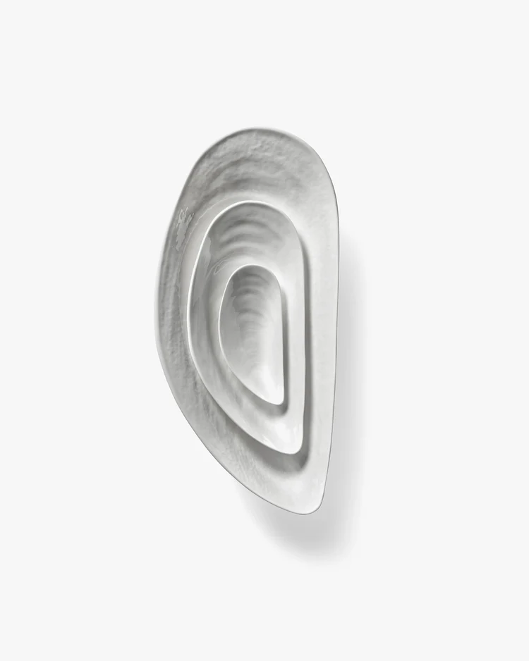 Schaal Marcel M L30,5 B14 H5,5 cm Wit