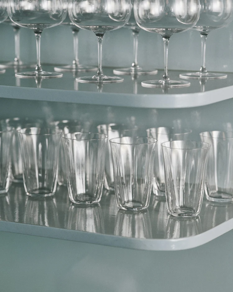 Glas Silhouette Thee Hoog set 4