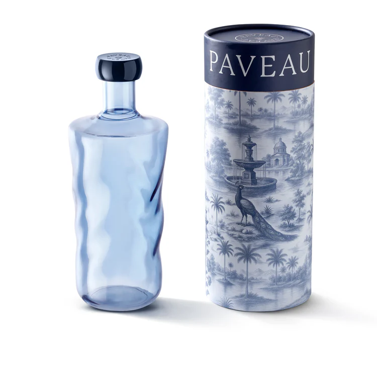Karaf Paveau Swirl Large 1,25L Midnight Donkerblauw