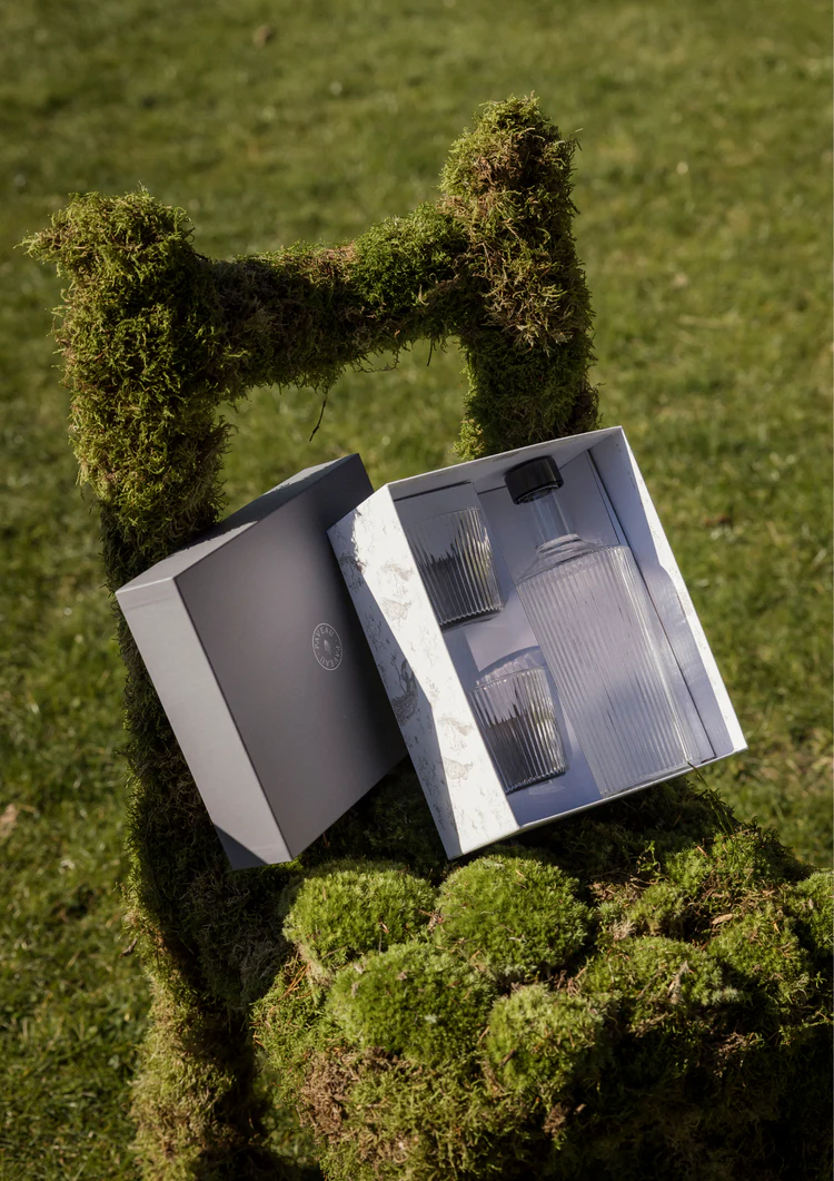 Giftbox Paveau Karaf + 2 Glazen White Haven