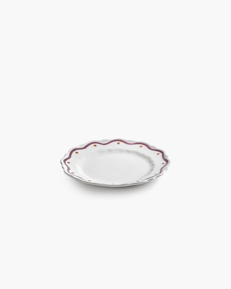 Bord Charly Ontbijt M D20,5 H2,4 cm Purple