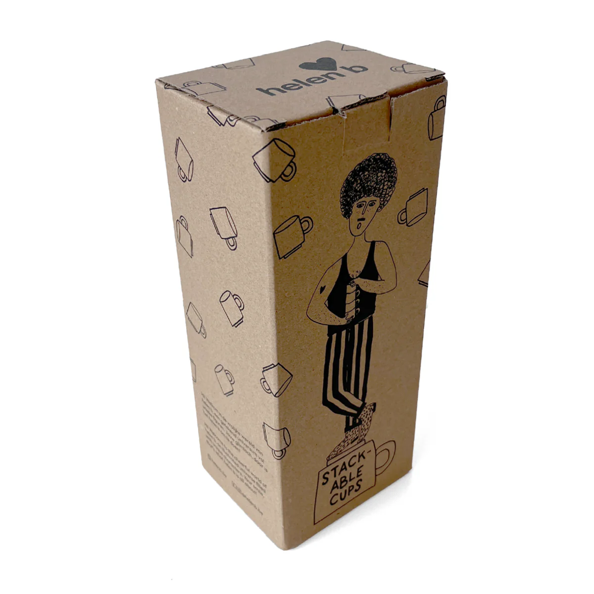 Koffietas Helen B Stapelbare Mokken I set 4