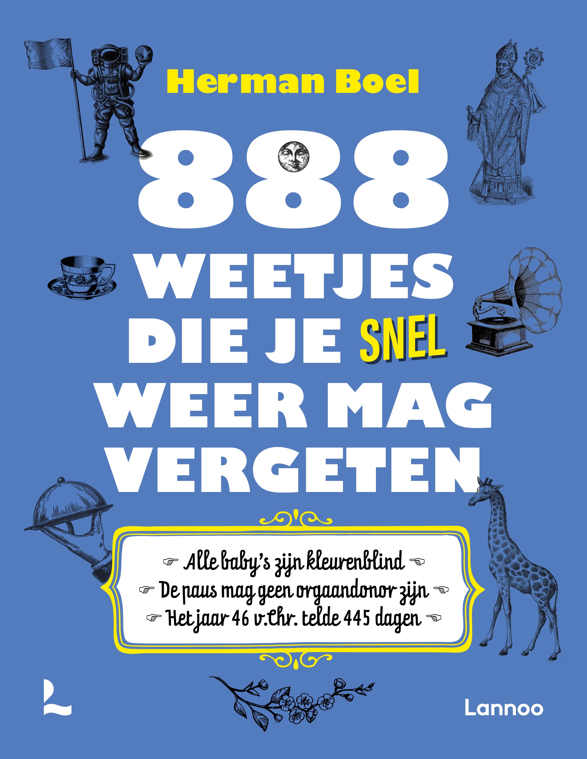 Boek 888 Weetjes die je Snel Weer Mag Vergeten
