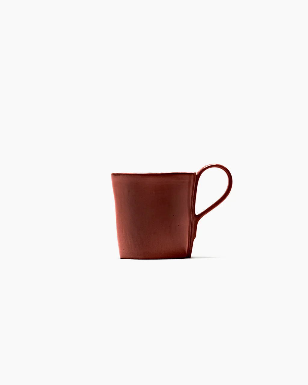 Koffietas La Mere met Oor L10 D7 H6,5 cm Venetian Red