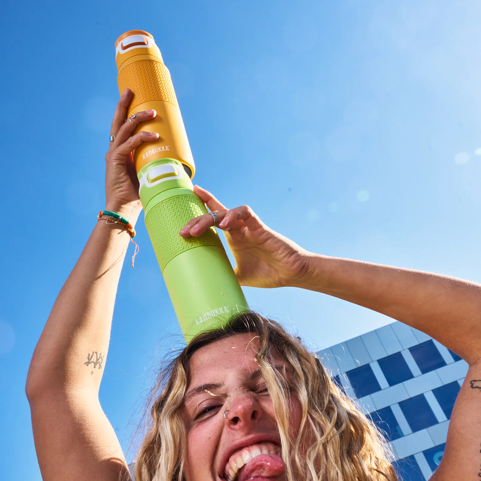 Drinkfles Elton Insulated 750ml Mango Maniac