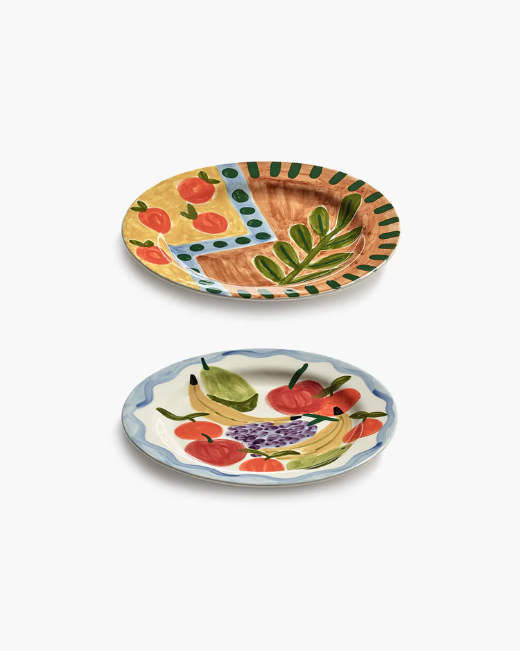 Borden Santiago De Borja 04 Dljntlas D25,8 H2,9 cm set 2 Mix