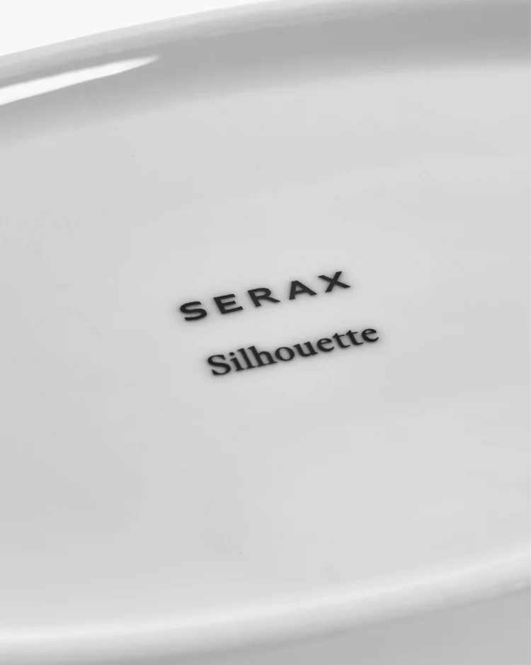Serveerkom Silhouette XL D26 H6,5 cm Wit