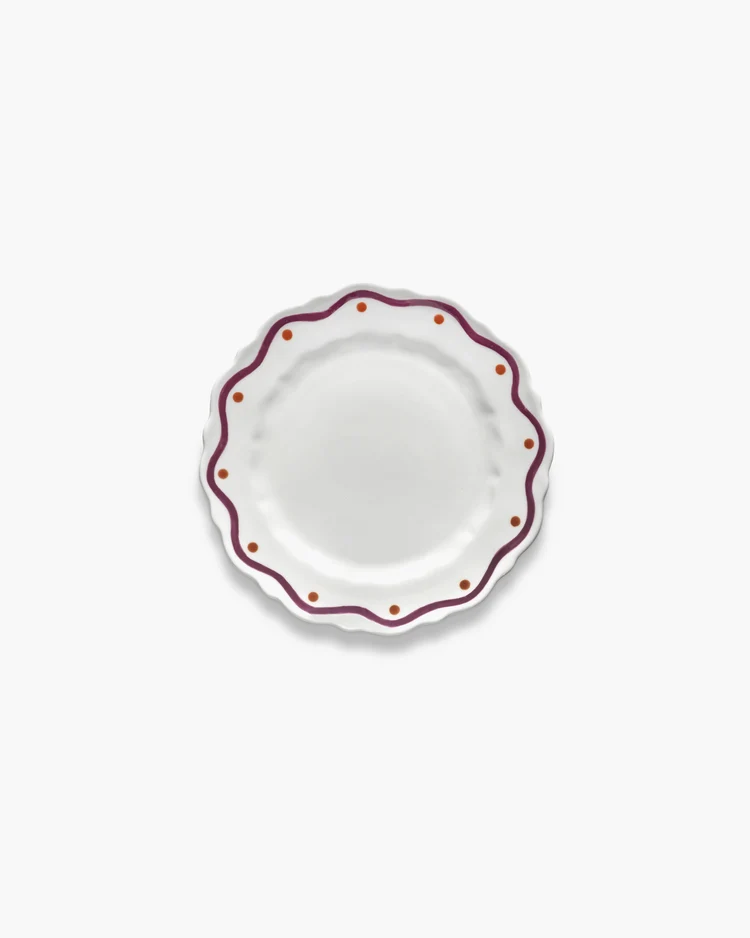 Bord Charly Ontbijt M D20,5 H2,4 cm Purple
