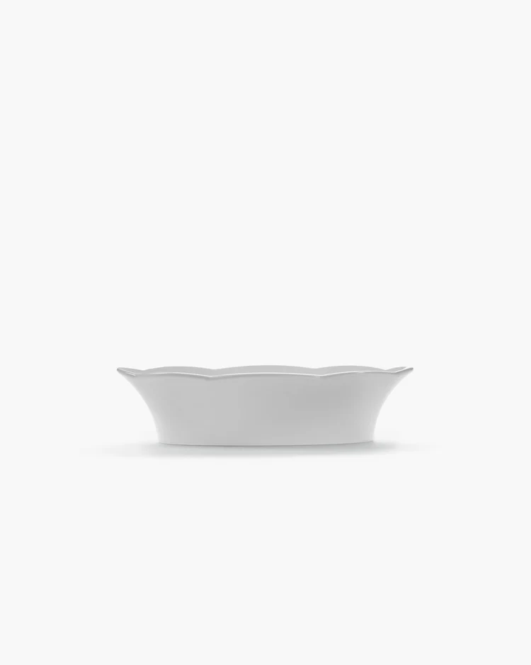 Serveerkom Silhouette Ovaal S L24,2 B15,5 H5,9 cm Wit
