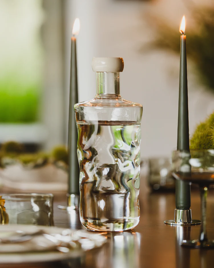 Karaf Paveau Swirl Medium 0,75L Wave Transparant