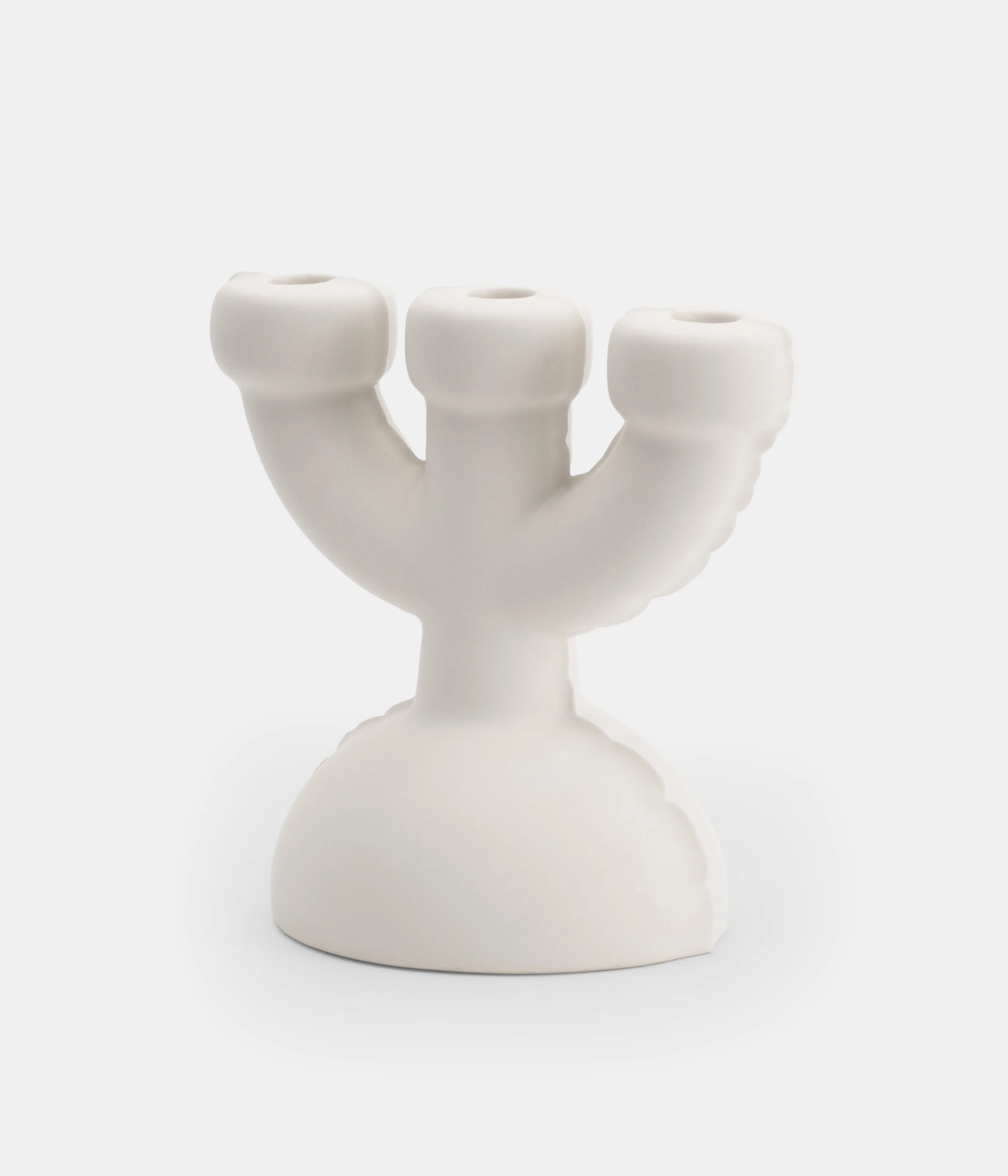 Kandelaar Blow Up Candelabra Eric Bone White