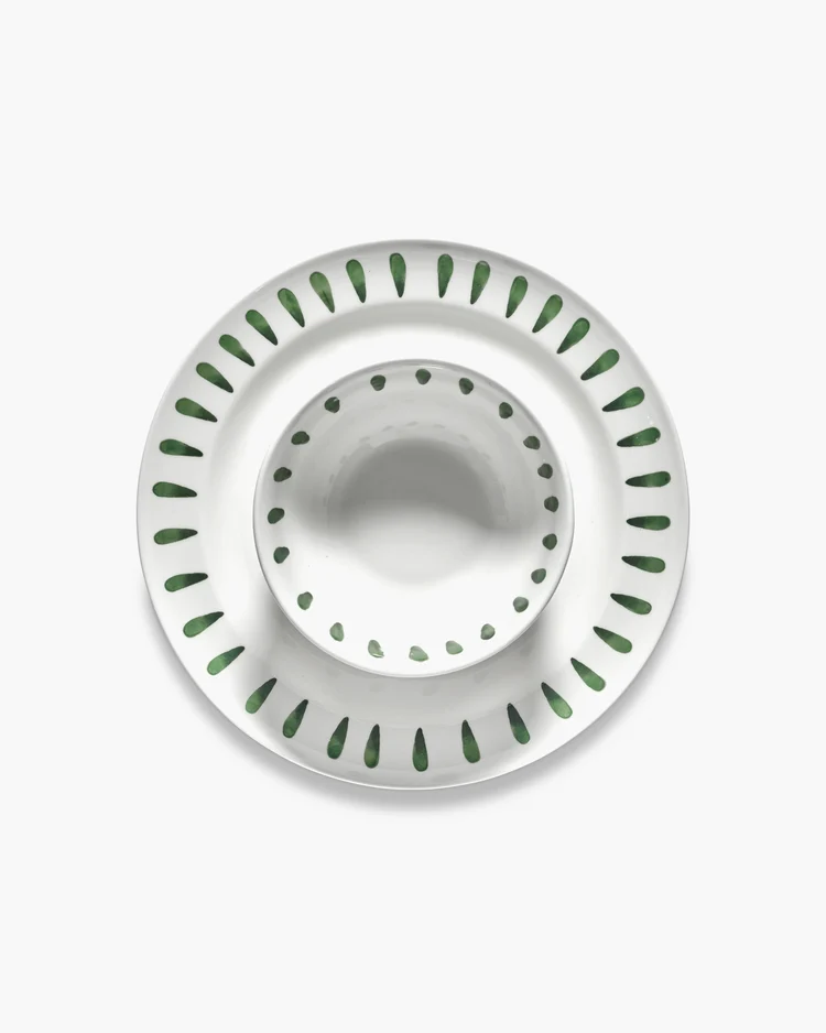 Kommetje Charly Muesli D15,5 H7 cm Green